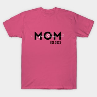 New Mom Dad Est shirt, Gift for New Mom Dad, Gift For Her, Mother's Day Shirt, Mother's Day Gift, Baby Shower Gift Shirt Sweatshirt Hoodie T-Shirt